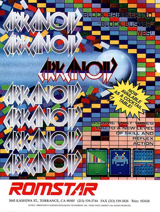 Arkanoid Returns (Ver 2.02O 1997/02/10)