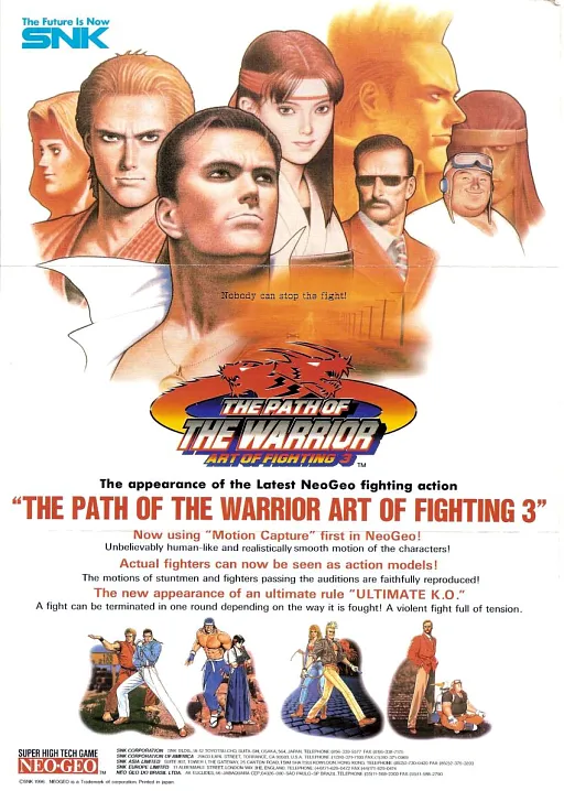 Art of Fighting 3 - The Path of the Warrior / Art of Fighting - Ryuuko no Ken Gaiden
