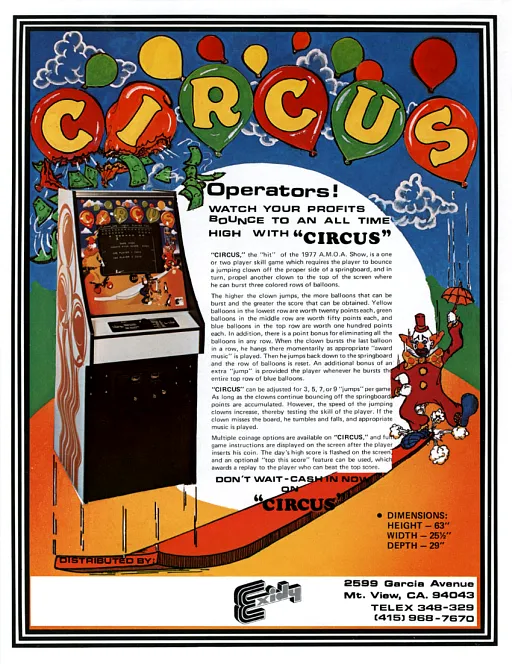 Circus (Bwb) (MPU5) (set 1)