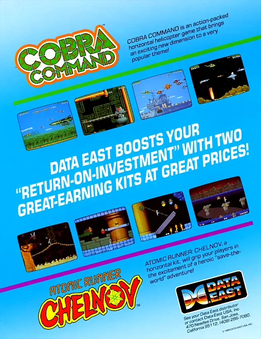 Cobra Command (Data East LD, set 1)