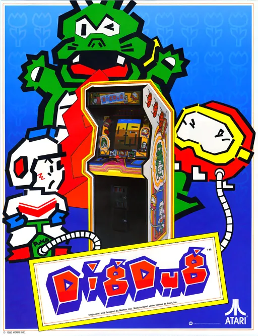 Dig Dug (mini arcade)