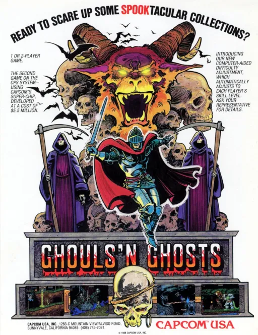 Ghouls'n Ghosts (Mega-Tech)