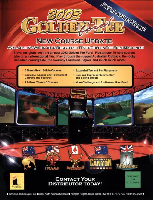 Golden Tee Fore! 2003 (v3.00.10)