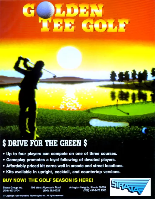 Golden Tee Golf (JAKKS Pacific TV Game)