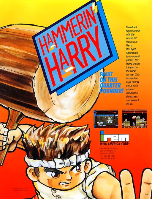 Hammerin' Harry (World, M81 hardware)