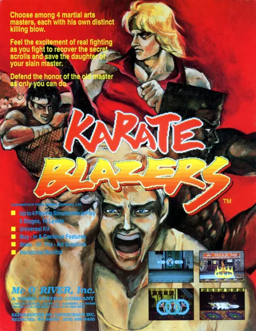 Karate Blazers (World, set 1)