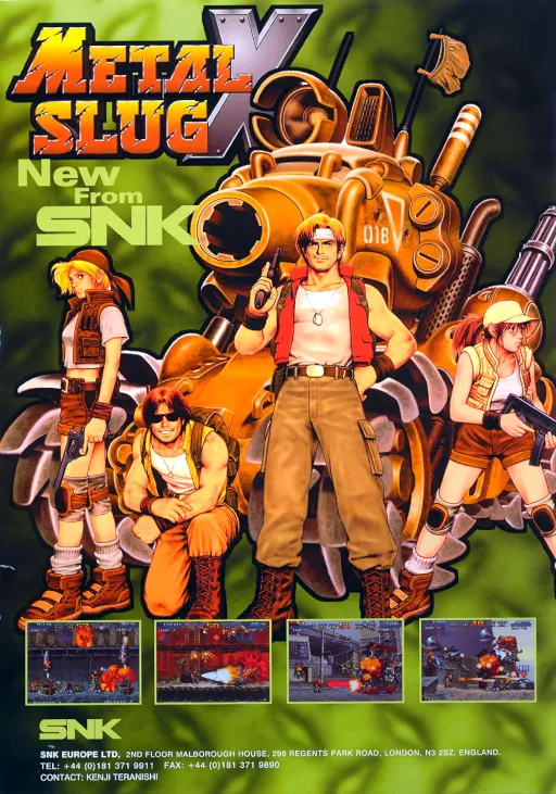 Metal Slug X - Super Vehicle-001 (NGM-2500 ~ NGH-2500)