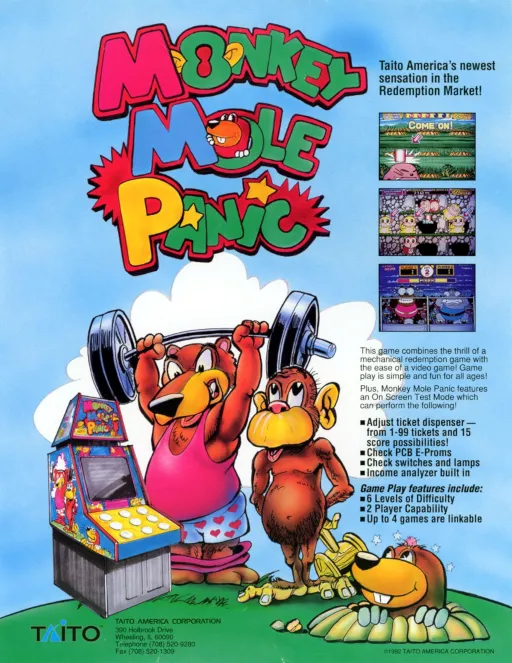 Monkey Mole Panic (USA)