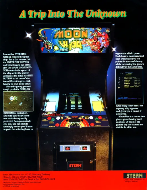 Moon War (prototype on Frenzy hardware)