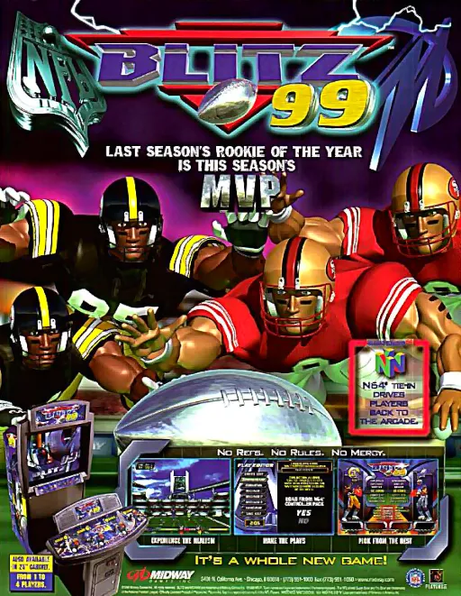 NFL Blitz '99 (ver 1.30, Sep 22 1998)