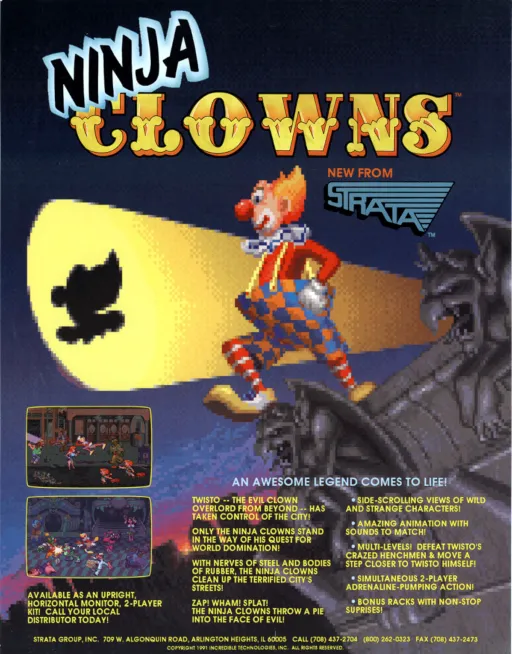 Ninja Clowns (27 oct 91)