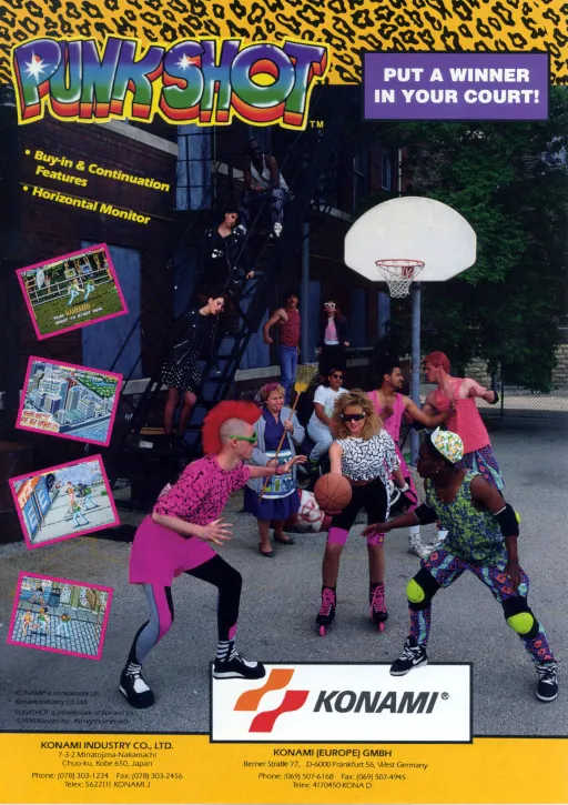 Punk Shot (US 4 Players)