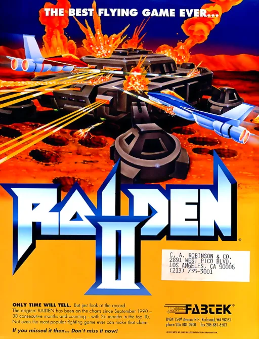 Raiden II (US, set 1)