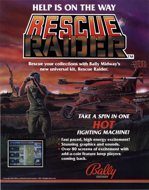 Rescue Raider (5/11/87) (non-cartridge)
