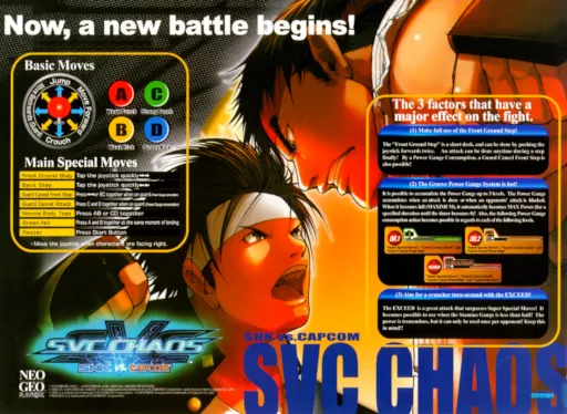 SNK vs. Capcom - SVC Chaos (JAMMA PCB, NEO-MVH MVO PCB)