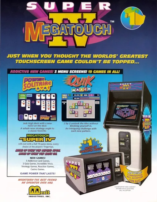 Megatouch IV (9255-40-01 R0E, Standard version)