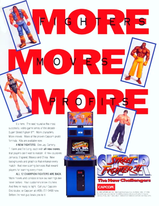Super Street Fighter II - The New Challengers (scrambled bootleg of Mega Drive version)