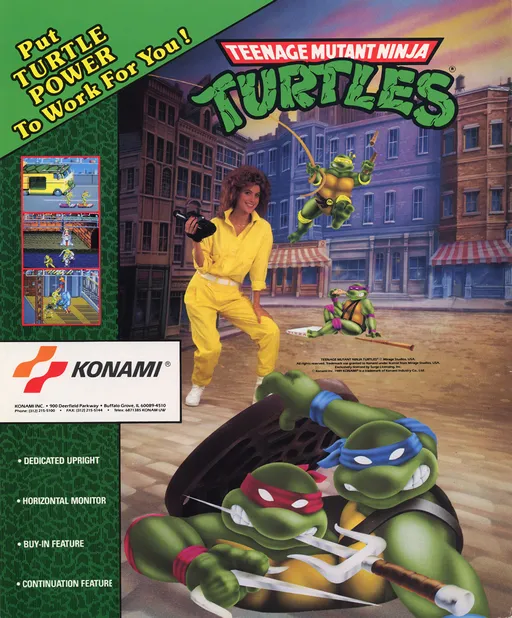 Teenage Mutant Ninja Turtles (World 4 Players, version X)