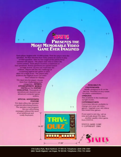 Super Triv Quiz I