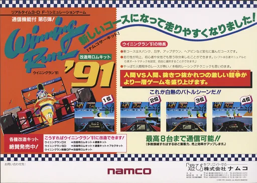 Winning Run '91 (Japan) (1991/03/05, Main Ver 1.0, Sub Ver 1.0)