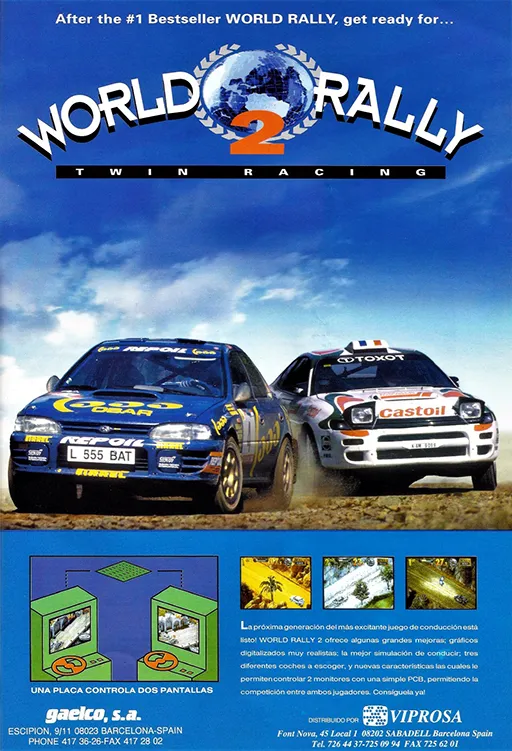 World Rally 2: Twin Racing (version 20-07, checksum B1B8)