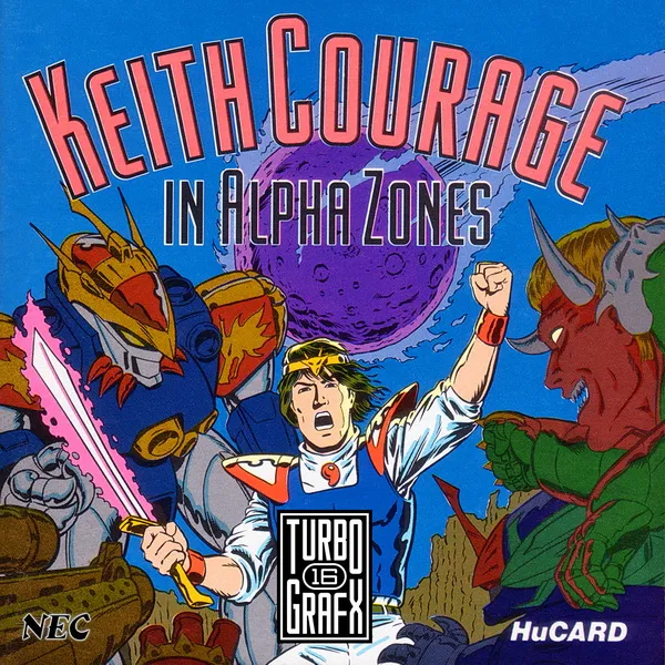 Keith Courage in Alpha Zones (USA)