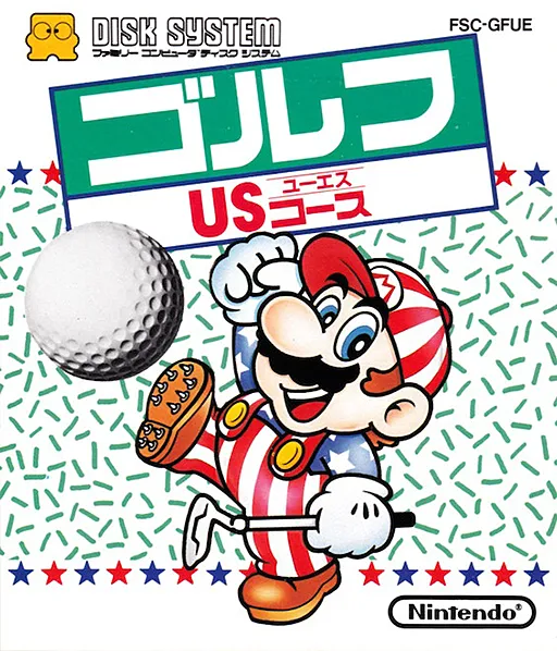 Golf - US Course (Japan) (DV 2) (Disk Writer)
