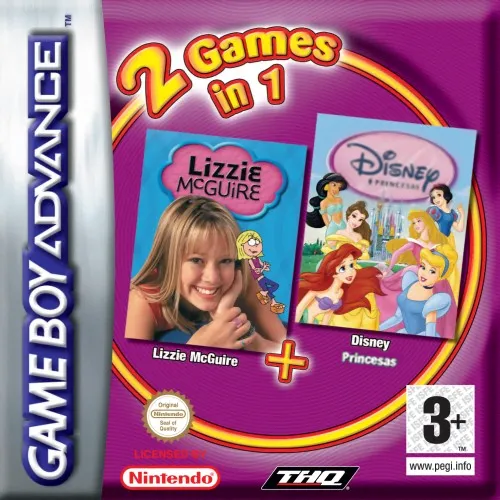 2 Games in 1 - Disney Princesas + Lizzie McGuire (Spain)
