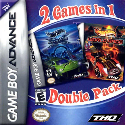 2 Games in 1 - Hot Wheels - Velocity X + Hot Wheels - World Race (Europe)