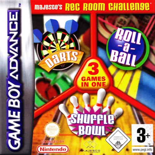 3 Games in One - Darts + Roll-a-Ball + Shuffle Bowl (Europe)
