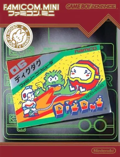 Famicom Mini 16 - Dig Dug (Japan)