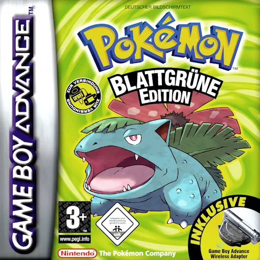 Pokemon - Blattgruene Edition (Germany)