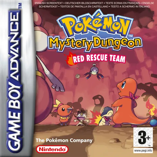 Pokemon Mystery Dungeon - Red Rescue Team (Europe) (En,Fr,De,Es,It)