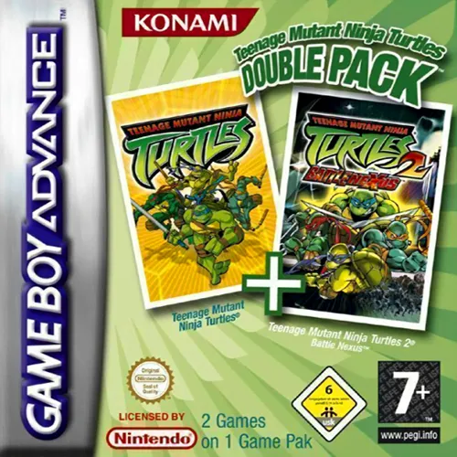 Teenage Mutant Ninja Turtles Double Pack (Europe) (En,Fr,De,Es,It)