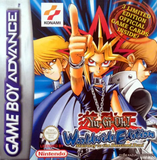 Yu-Gi-Oh! - Worldwide Edition - Stairway to the Destined Duel (Europe) (En,Ja,Fr,De,Es,It)