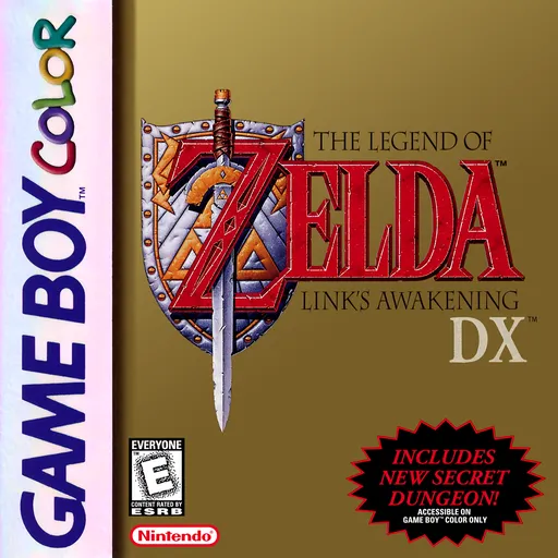 Legend of Zelda, The - Link's Awakening DX (USA, Europe) (Rev 2) (Beta) (1999-09-04) (SGB Enhanced) (GB Compatible)