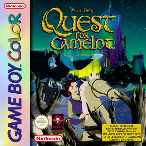 Quest for Camelot (Europe) (En,Fr,De,Es,It,Nl) (SGB Enhanced) (GB Compatible)