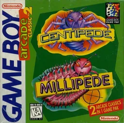 Arcade Classic No. 2 - Centipede & Millipede (USA, Europe) (SGB Enhanced)