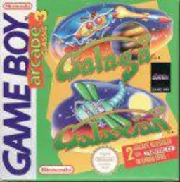 Arcade Classic No. 3 - Galaga & Galaxian (Europe) (SGB Enhanced)