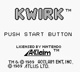 Title Screen