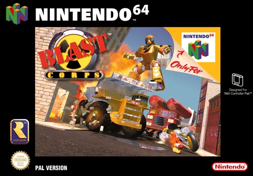 Blast Corps (Europe) (En,De)