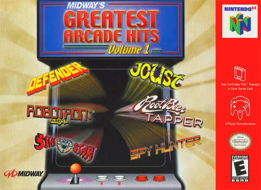 Midway's Greatest Arcade Hits - Volume 1 (USA) (LodgeNet)