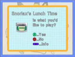 Snorlax's Lunch Time (Europe) (GameCube)