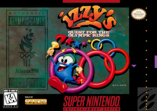 Izzy's Quest for the Olympic Rings (USA)