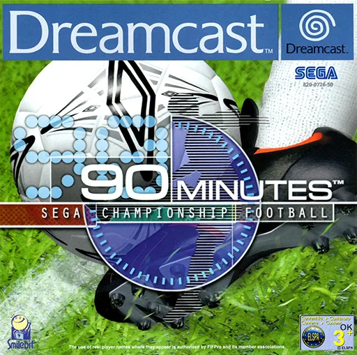 90 Minutes - Sega Championship Football (Europe) (En,Fr,De,Es,It)