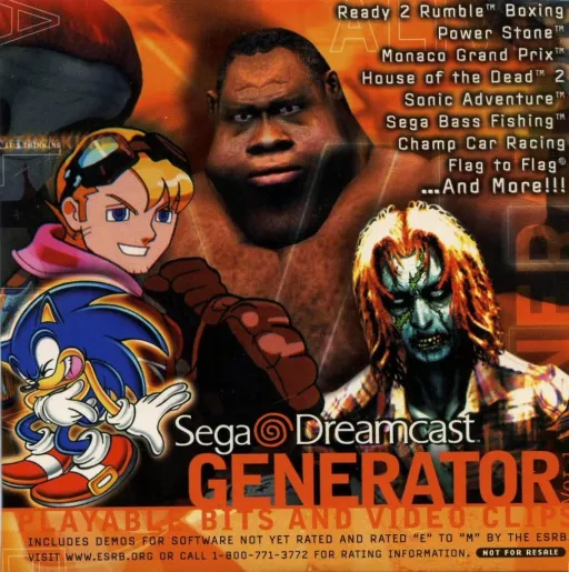 Generator Vol. 1 (Japan)