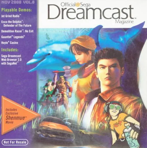 Official Sega Dreamcast Magazine Vol. 8 - November 2000 (USA)