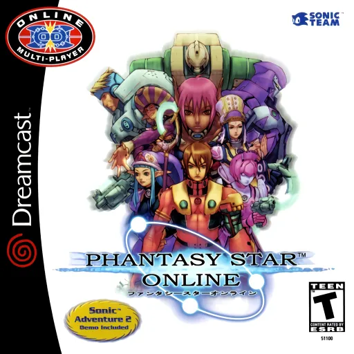 Phantasy Star Online (USA) (En,Ja,Fr,De,Es) (Rev B)