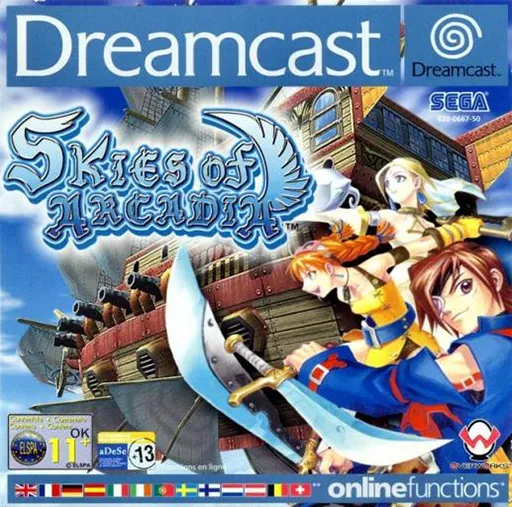 Skies of Arcadia (Europe) (En,Fr,De,Es) (Disc 2)
