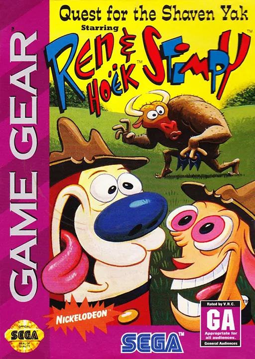 Quest for the Shaven Yak Starring Ren Hoek & Stimpy (USA, Europe)